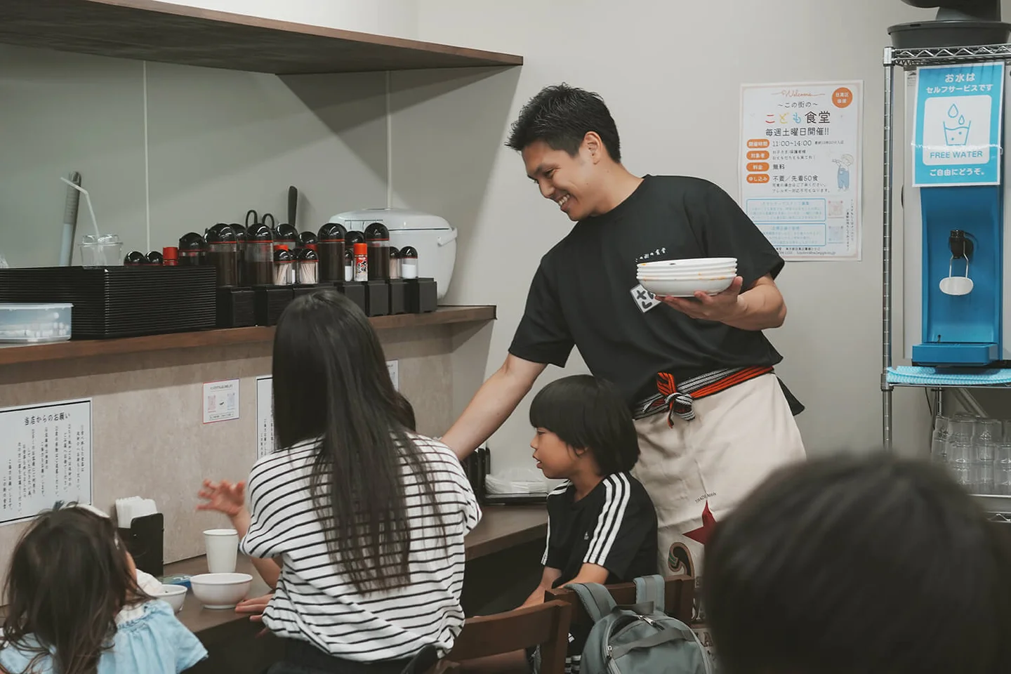 こども食堂の様子