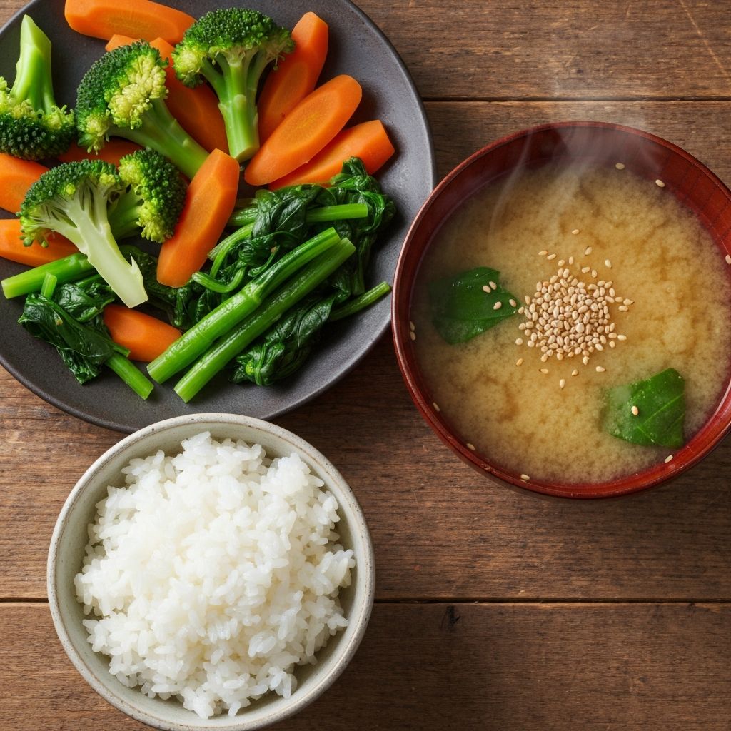 温かい手作りの食事